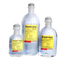 حقن الجلوكوز الدوائية زجاجة بلاستيكية لينة كيس 100 مل 250 مل 500 مل للألم